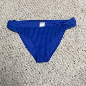 Dark blue target bikini bottoms